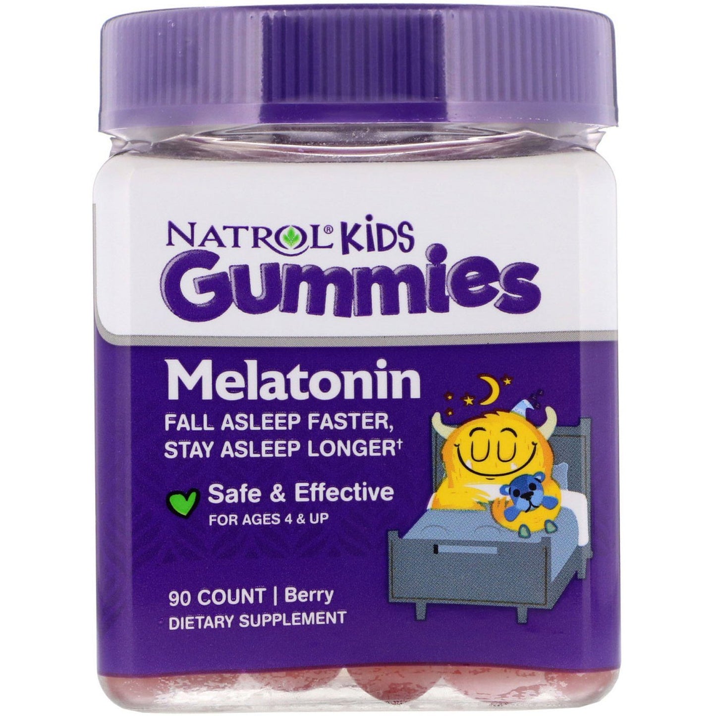 NATROL KIDS Melatonin Berry 1 mg - 60 Gummies