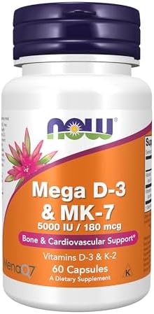 NOW MK-7 Vitamin K-2 Extra Strength -- 300 mcg - 60 Veg