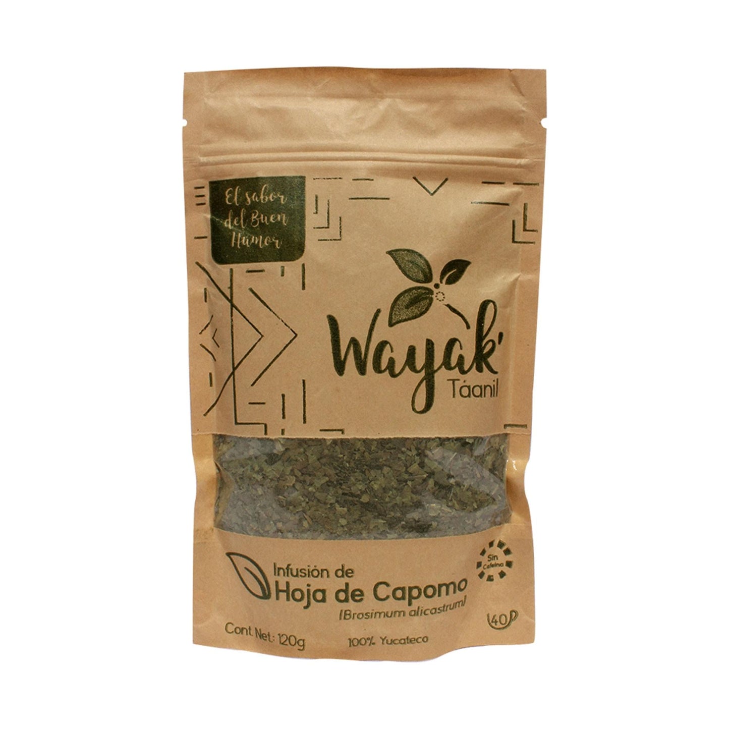 Infusión de hoja de capomo 120 g