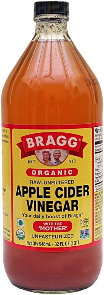 Bragg Organic Raw & Unfiltered Apple Cider Vinegar -- 32 fl oz