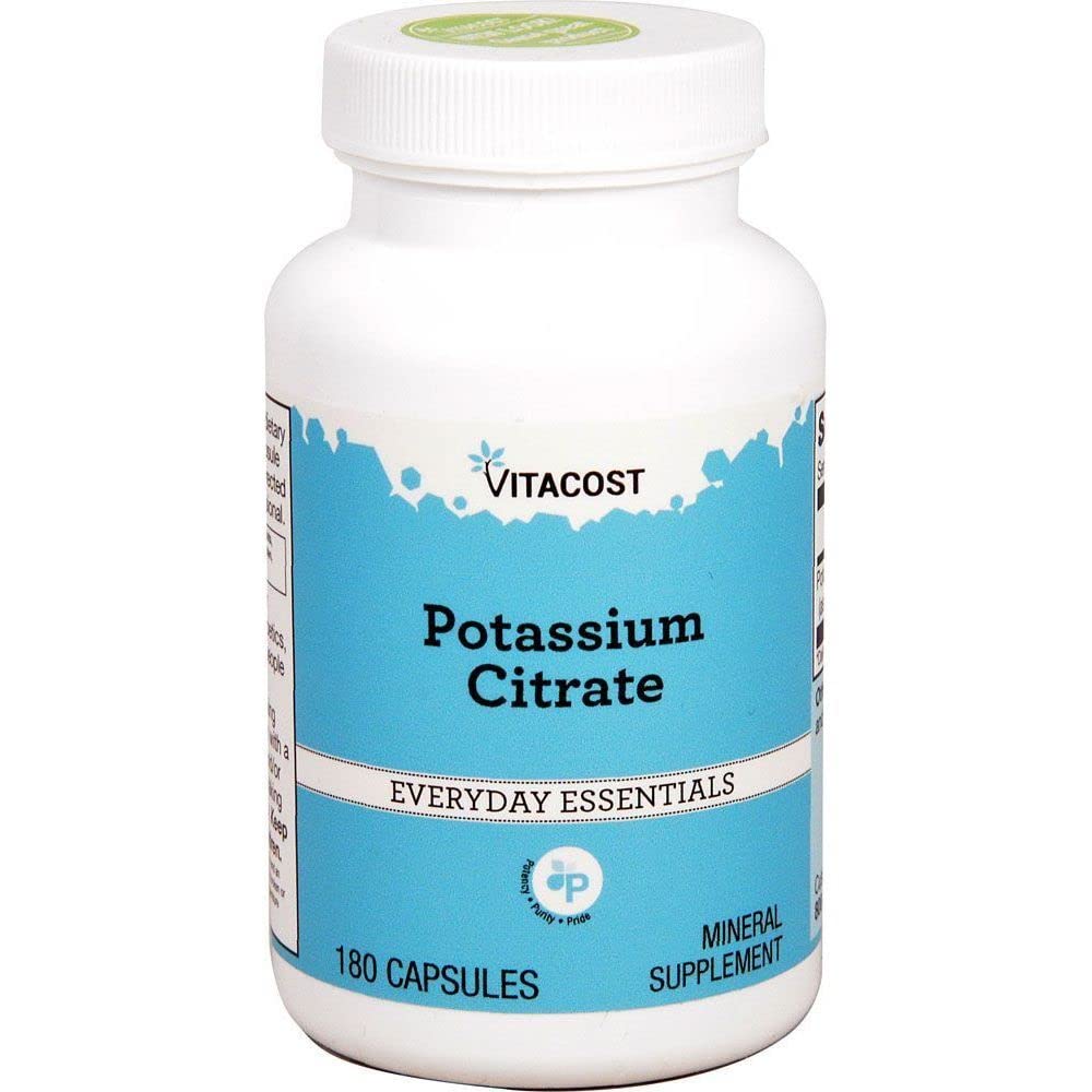 Vitacost Potassium citrate 99 mg / 180 capsulas