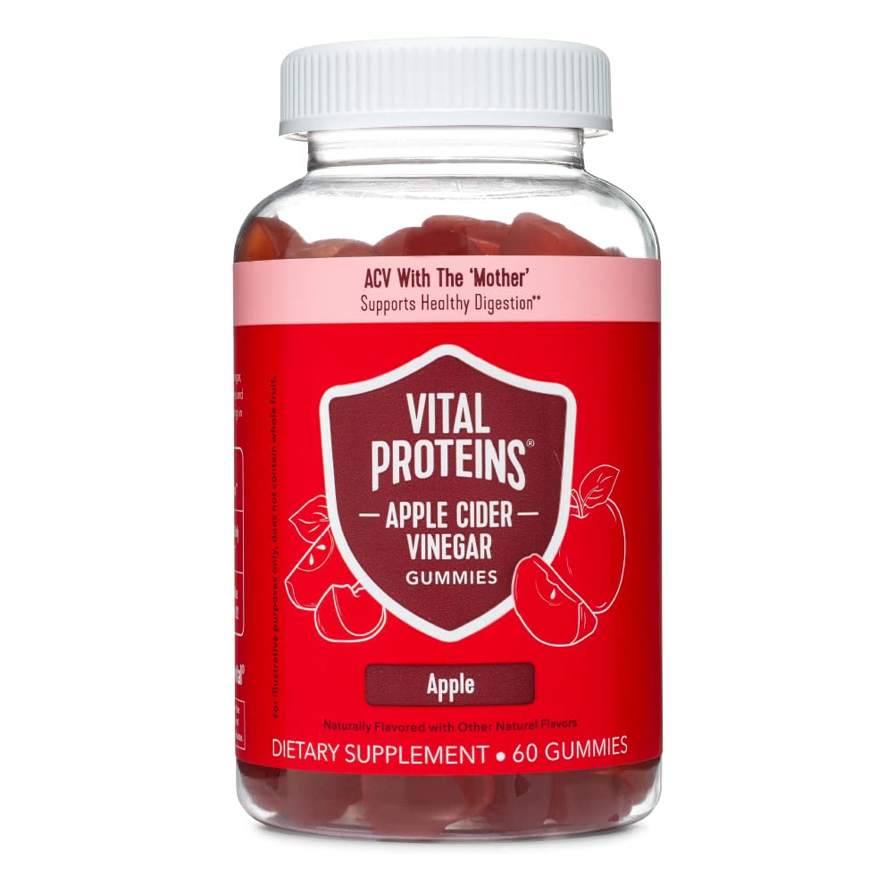 Vital Proteins Apple Cider Vinegar Gummies Apple 60 gummies