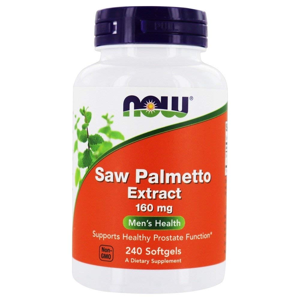 NOW Saw Palmetto Extract -- 160 mg - 240 Softgels
