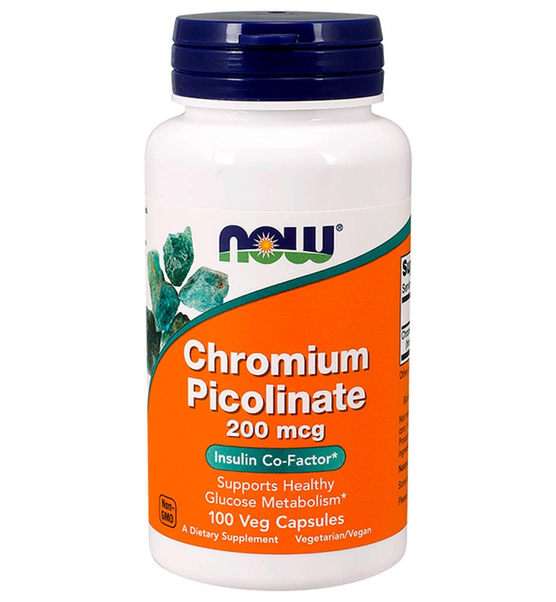 NOW Chromium Picolinate 200 mcg 100 Capsules
