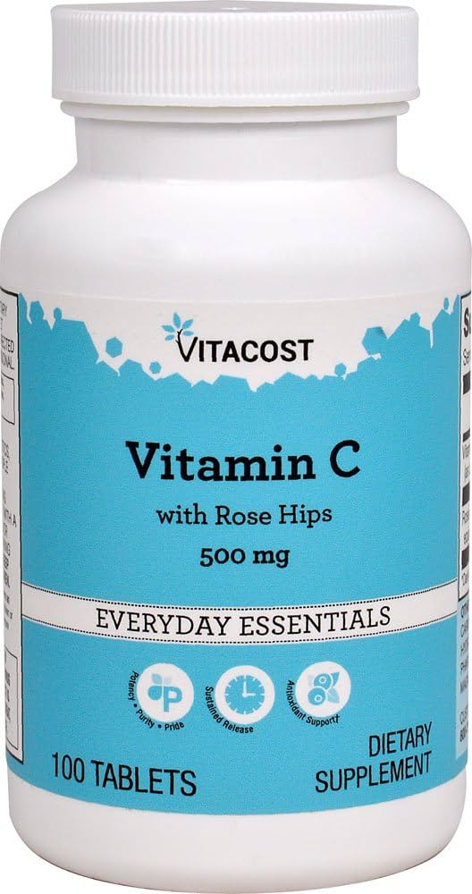 Vitamin C 500 mg including rose hips extract 100 tab