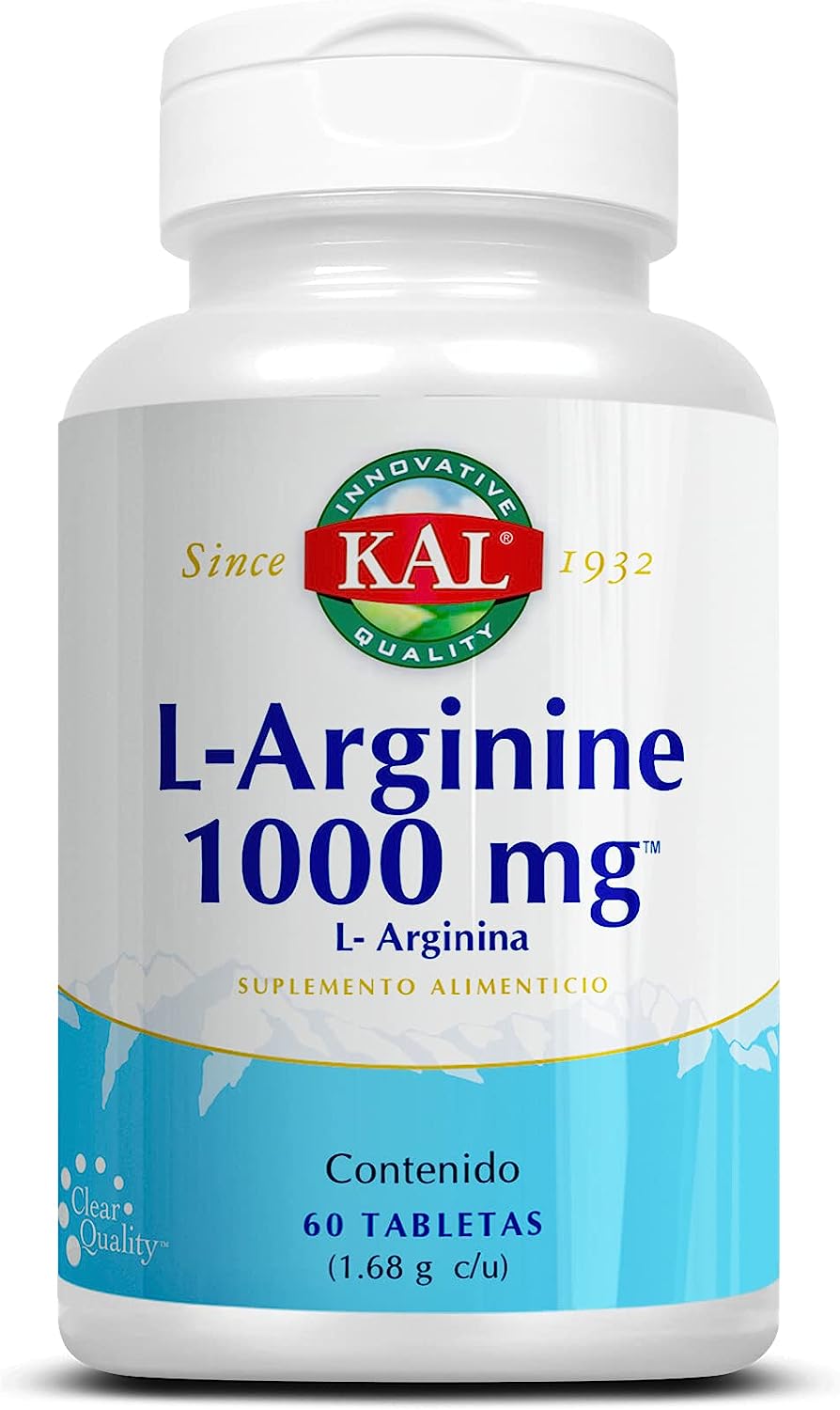 L-Arginine 1000mg 60 capsulas KAL