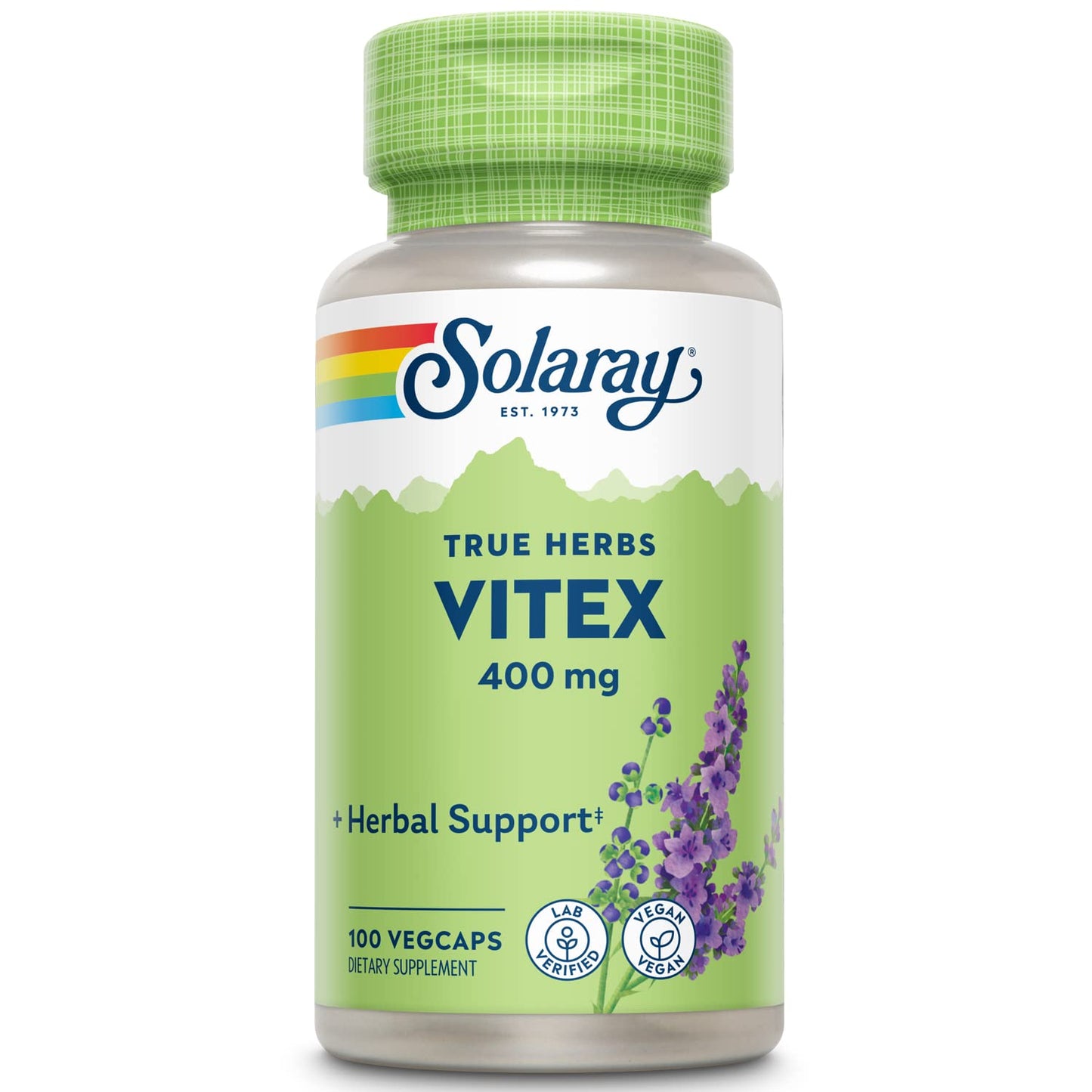 Solaray Vitex -- 400 mg - 100 VegCaps