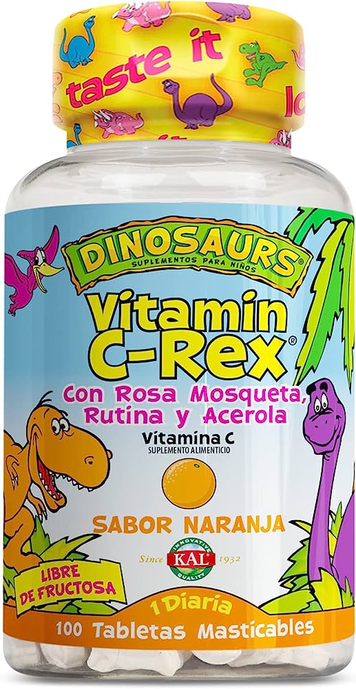 Vitamina C-rex con rosa mosqueta 100tab KAL