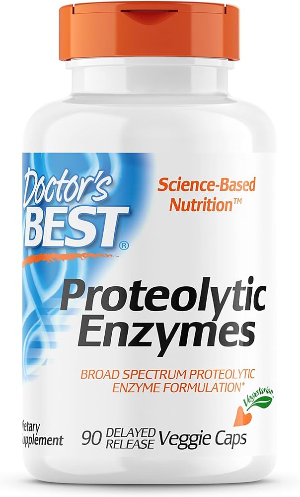 Doctor's Best Proteolytic Enzymes 90 Veggie Caps