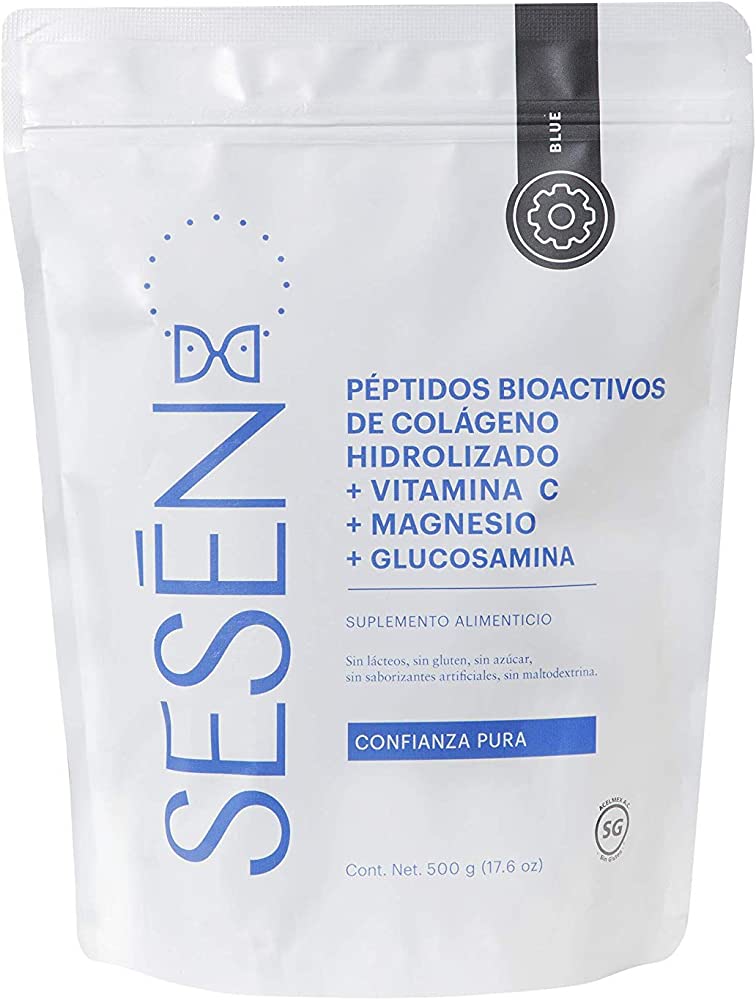 SESÉN COLAGENO AZUL VITAMINA C + MAGNESIO 500g