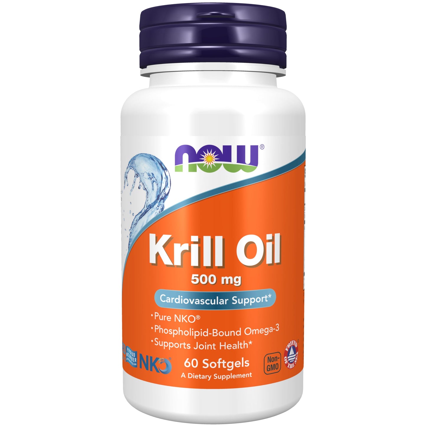NOW Neptune Krill Oil -- 500 mg - 60 Softgels