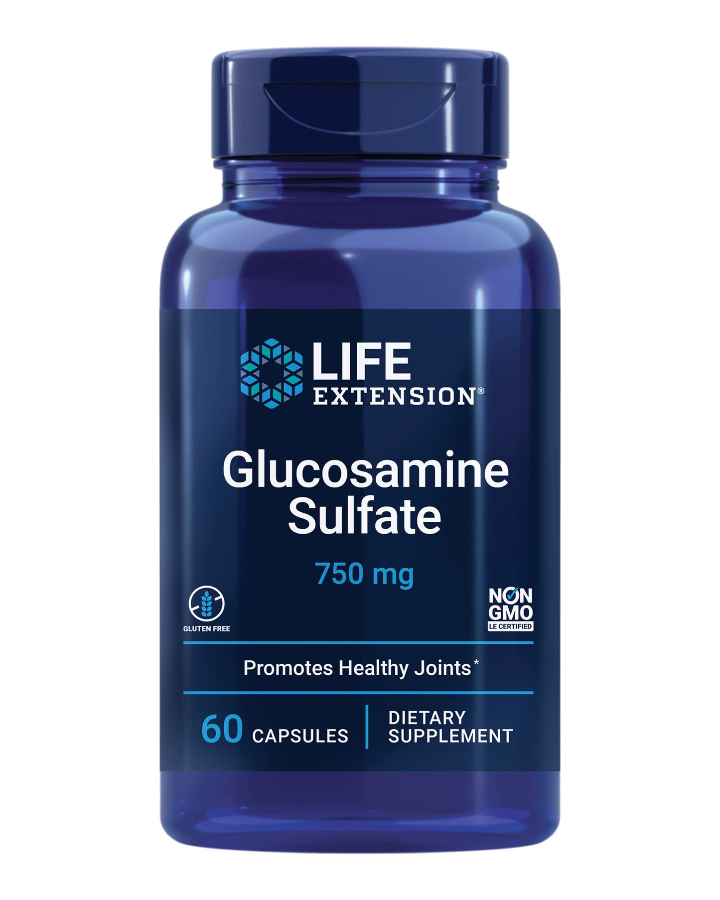 Glucosamine Sulfate 60 capsules LIFE EXTENSION