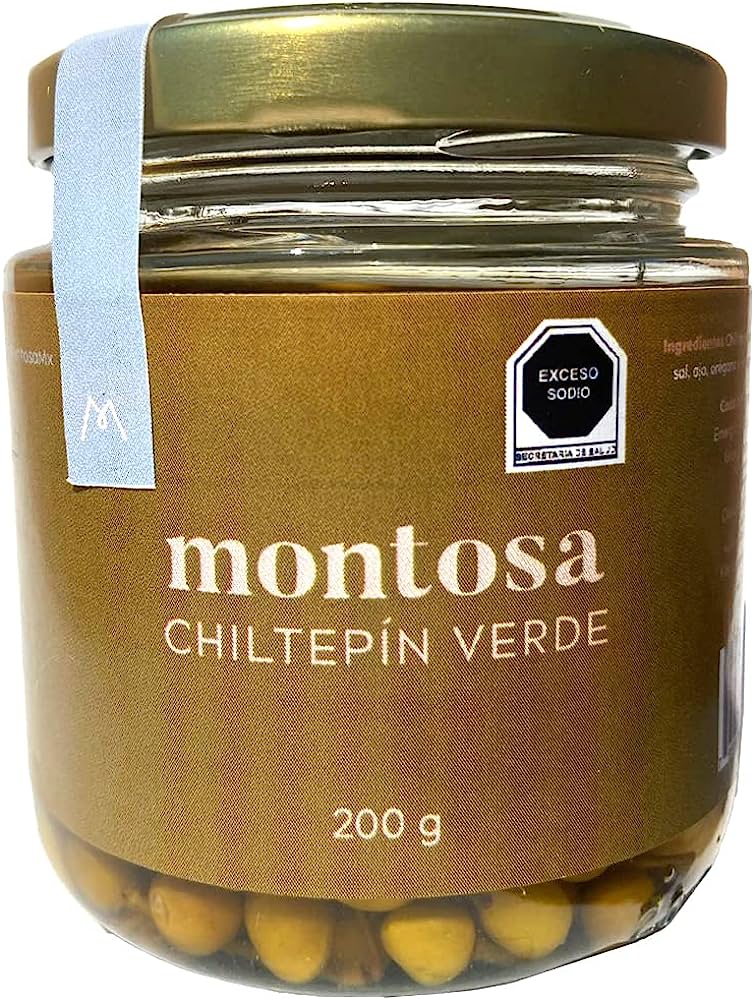Montosa chiltepín verde 200 g