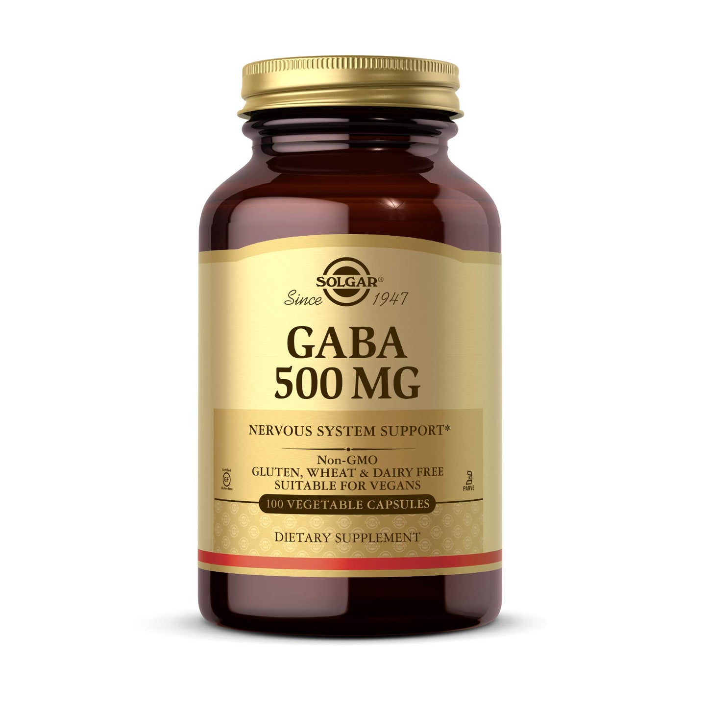 Solgar GABA -- 500 mg - 50 Vegetable Capsules
