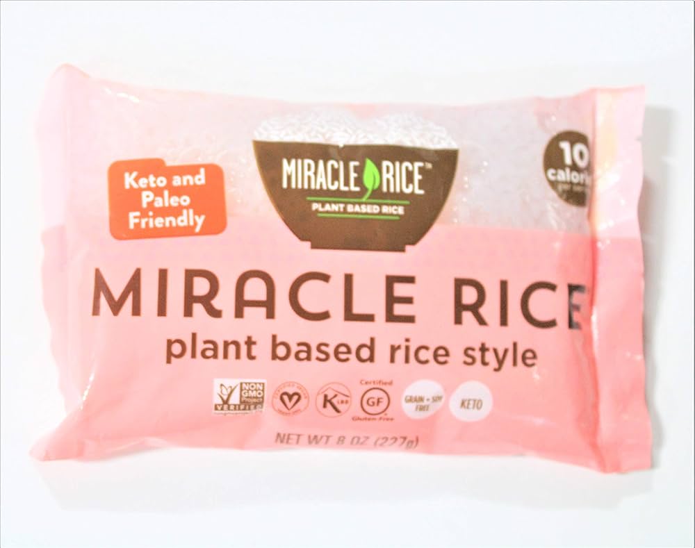 Miracle Noodle Miracle Rice™ Gluten Free Shirataki Konjac Rice -- 8 oz