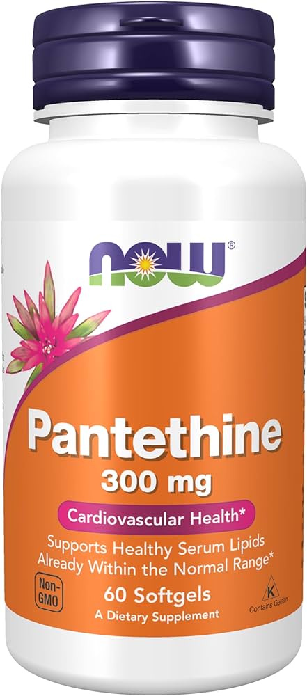NOW Pantethine -- 300 mg - 60 Softgels