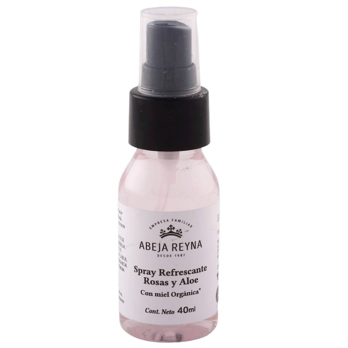 SPRAY REFRESCANTE DE ROSAS Y ALOE VERA 40 ml ABEJA REYNA