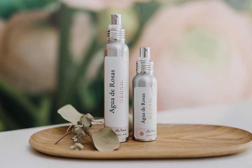Agua de rosas con Ozono 80ml ENE ROMERO