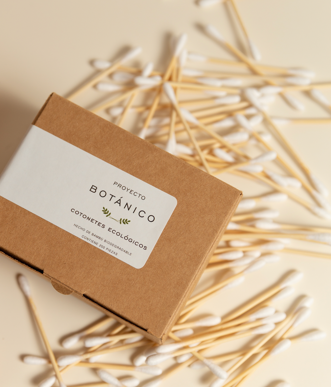 Cotonetes ecológicos 200pz