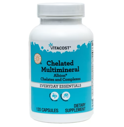 Vitacost Chelated Multimineral - Albion® Chelates and Complexes -- 120 Capsules