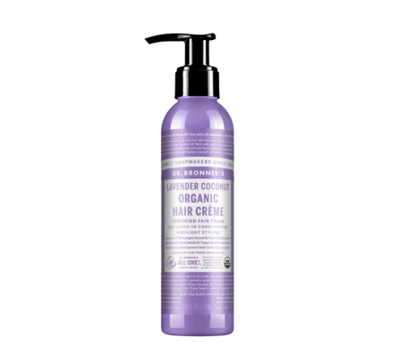 CREMA DE LAVANDA PARA EL CABELLO DR BRONNER´S 240 ML