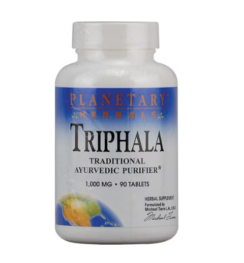 Planetary Herbals Triphala -- 1000 mg - 90 Tablets