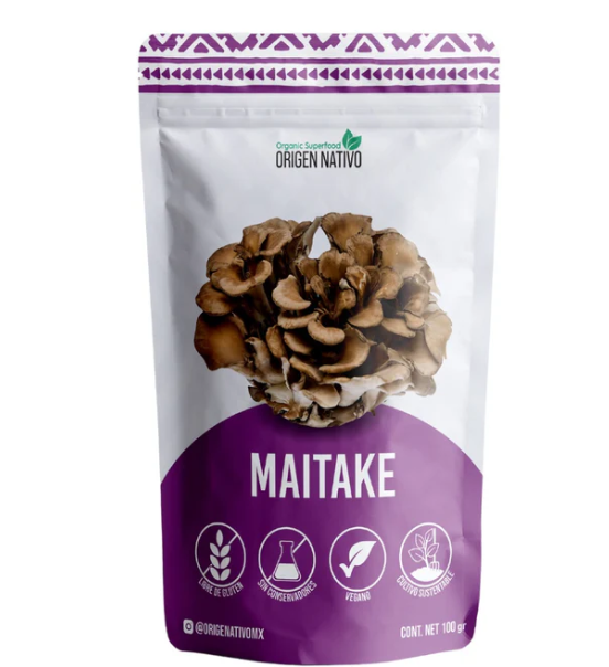 Origen Nativo Hongo Maitake Orgánico en polvo
