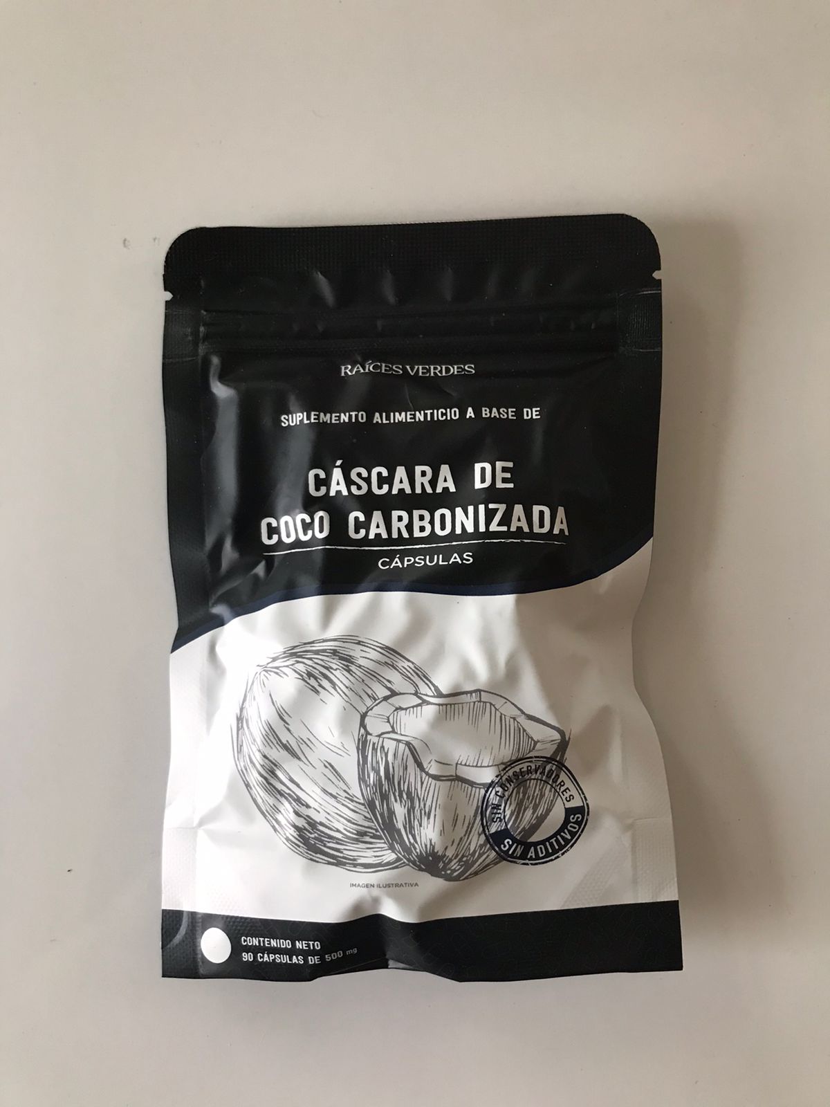 Suplemento alimenticio a base de 500 mg 90 caps