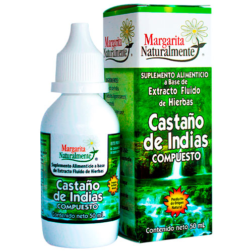 CASTAÑO DE INDIAS 50ML Margarita Naturalmente