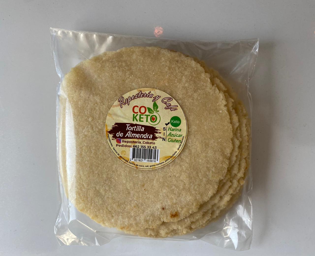 COKETO Tortillas de Almendra