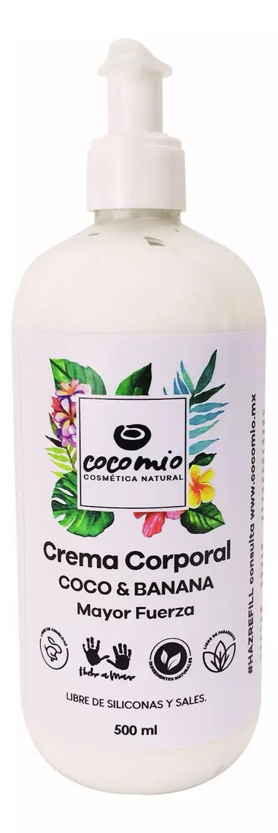 CREMA CORPORAL COCO Y BANANA COCOMIO