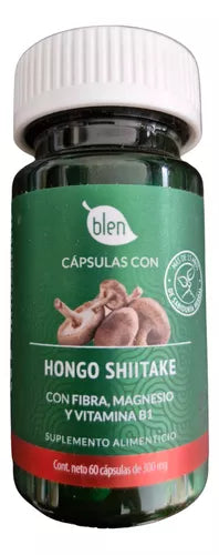 hongo shitake 60caps 300mg