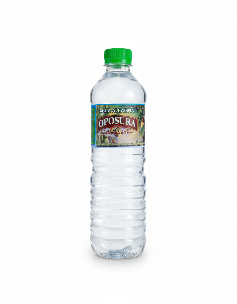 AGUA ALCALINA OPOSURA 1/2 LITRO
