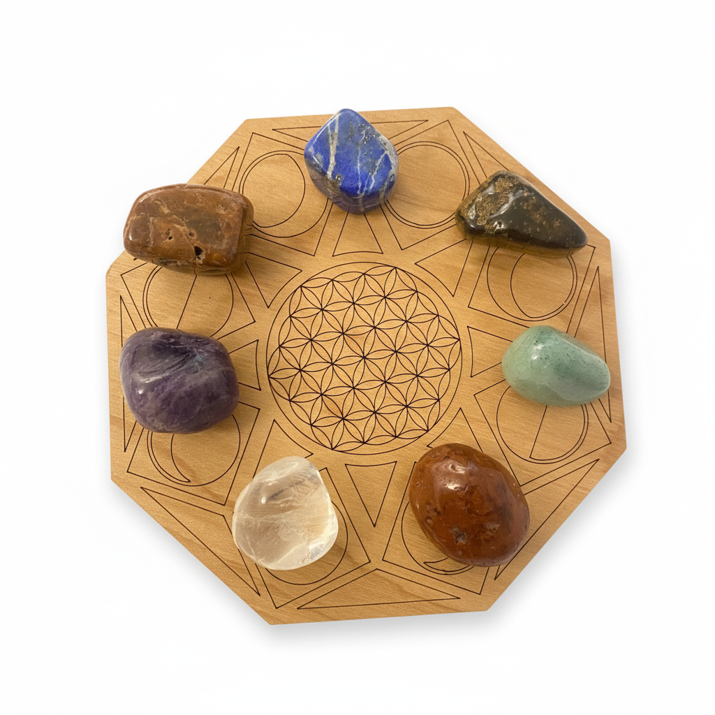 KIT DE MINERALES 7 CHAKRAS SAGITARIA