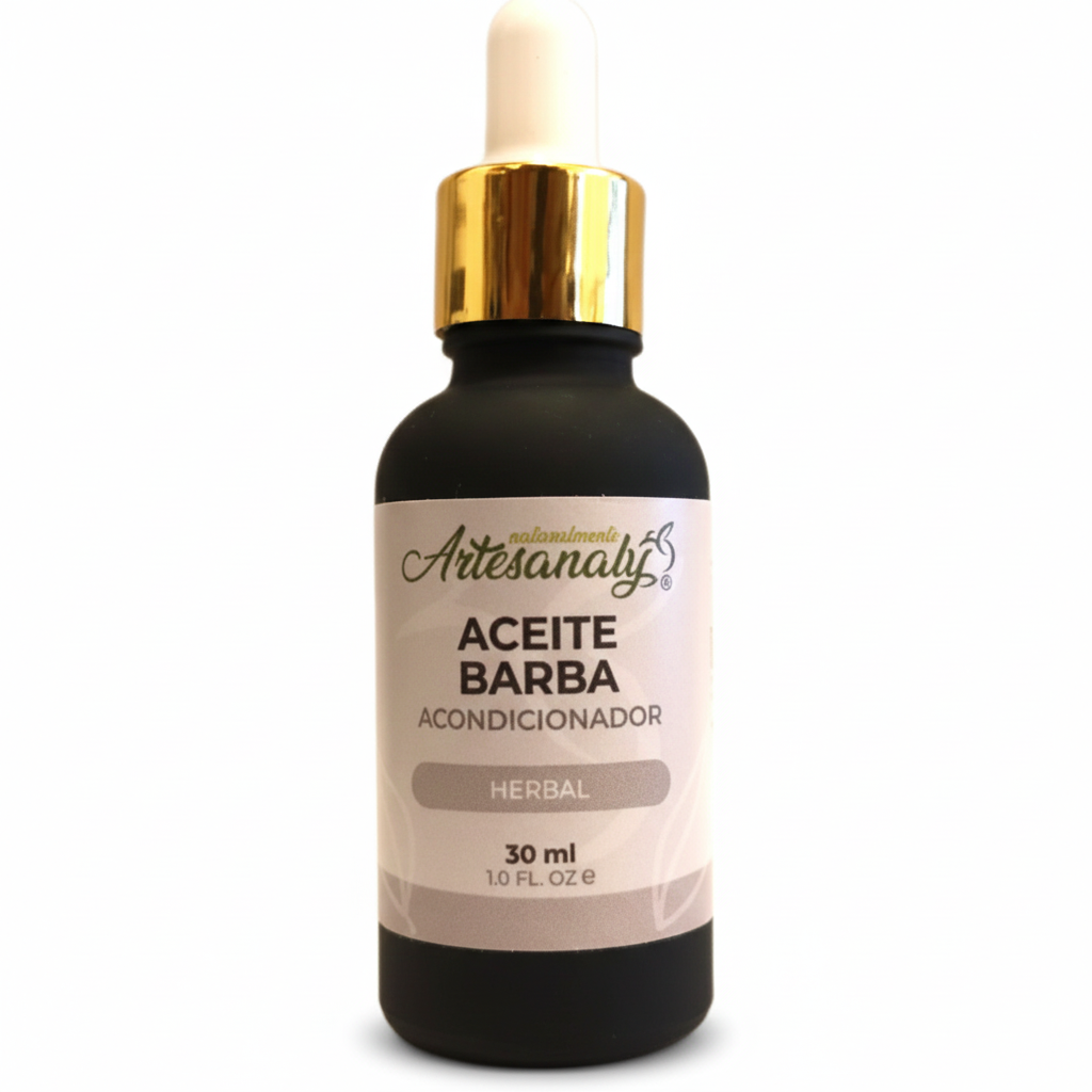 ACEITE ACONDICIONADOR DE BARBA 30 ML ARTESANALY