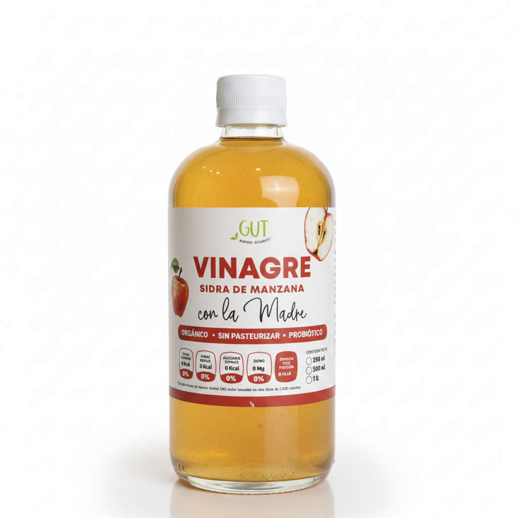 Vinagre de manzana 500ml GUT