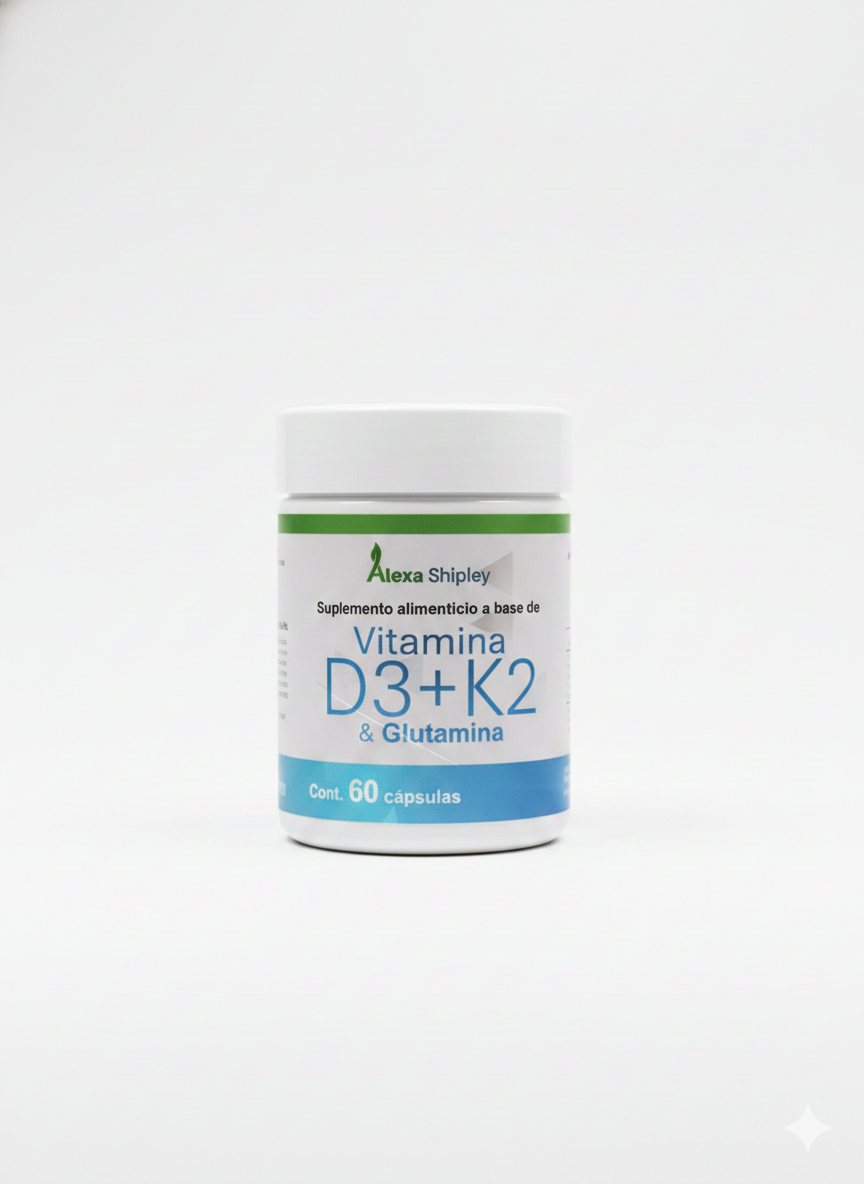 vitamina d3 + k2 60 caps ALEXA SHIPLEY