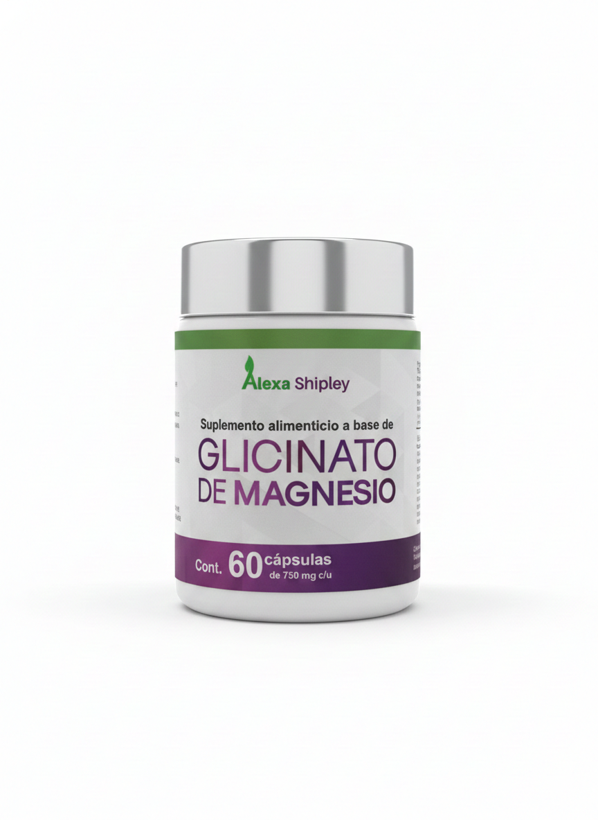 Glicinato de magnesio 60 caps ALEXA SHIPLEY