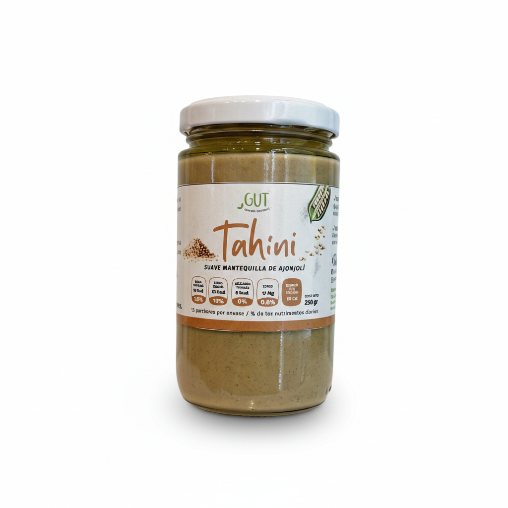 Tahini suave mantequilla de ajonjolí 250g GUT