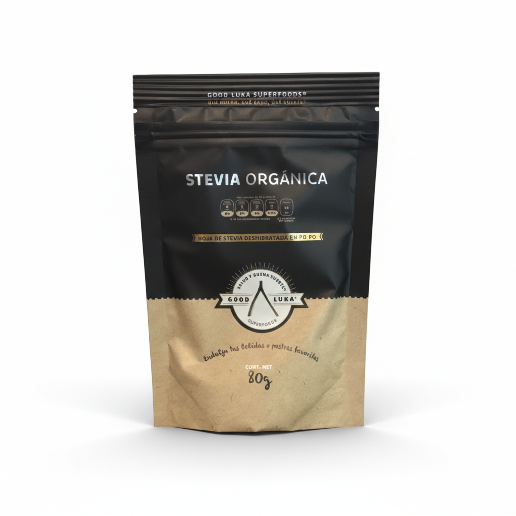 Stevia orgánica 80 g GOOD LUKA