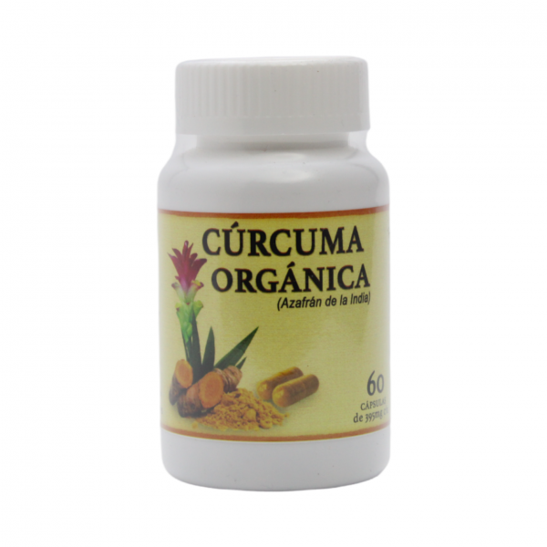 Cúrcuma orgánica 60 cap TERESITA'S NATURAL