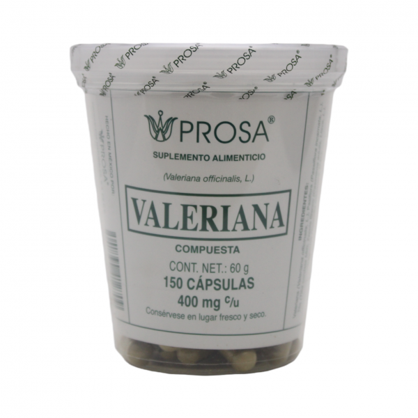 Capsulas de Valeriana 400mg / 150 caps TERESITA'S NATURAL