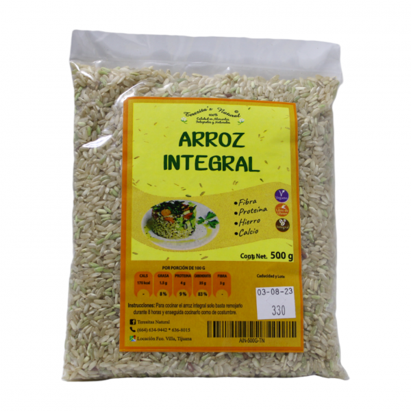 Arroz integral 500 g TERESITA'S NATURAL