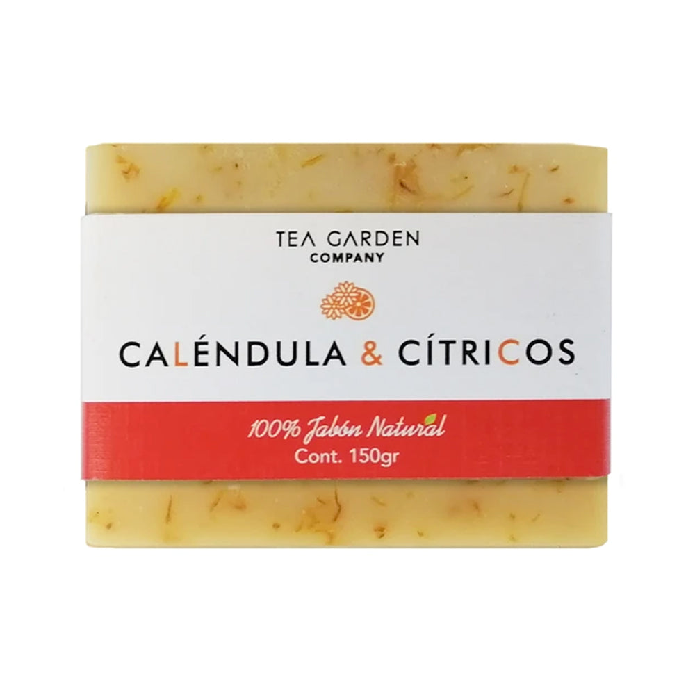 Jabón caléndula y cítricos 150g FLOR DE COCO