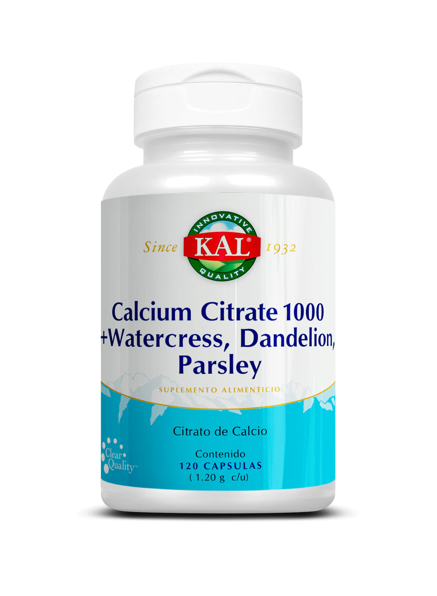 calcium citrate 1000 120caps KAL