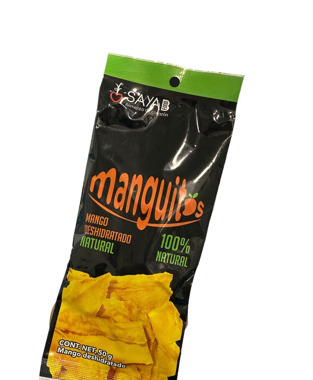Manguitos Deshidratados Natural 50gr