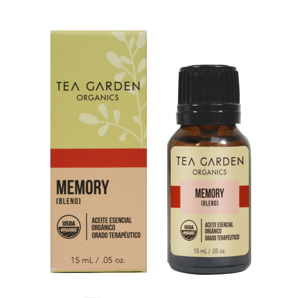 Aceite esencial orgánico memory 15ml TEA GARDEN
