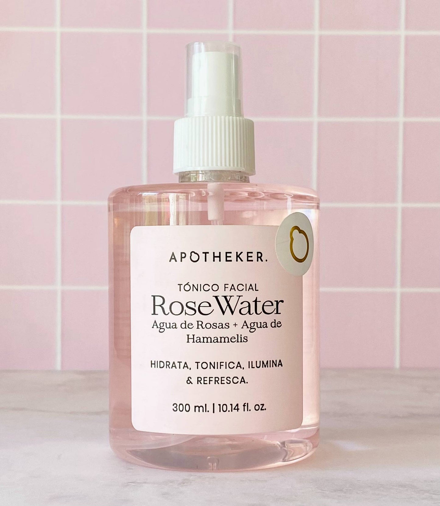 Tónico Facial Rose Water 300 ml APOTHEKER