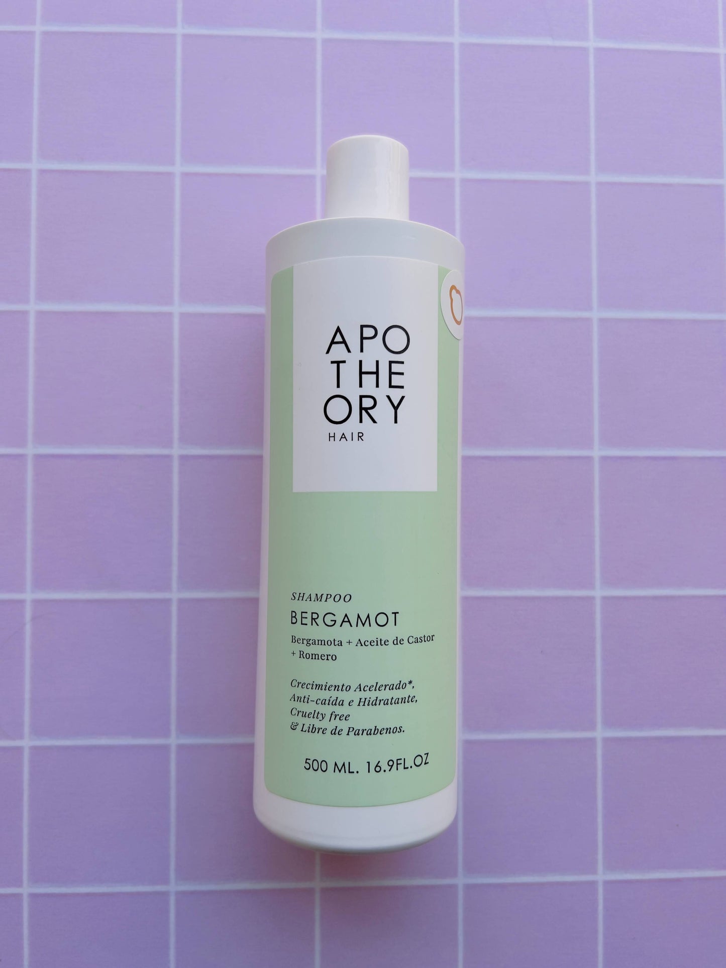 Shampoo bergamot 500ml APOTHEKER