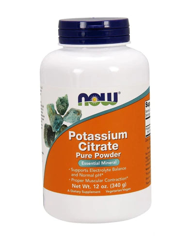 NOW Citrato de Potasio en Polvo / 12 oz